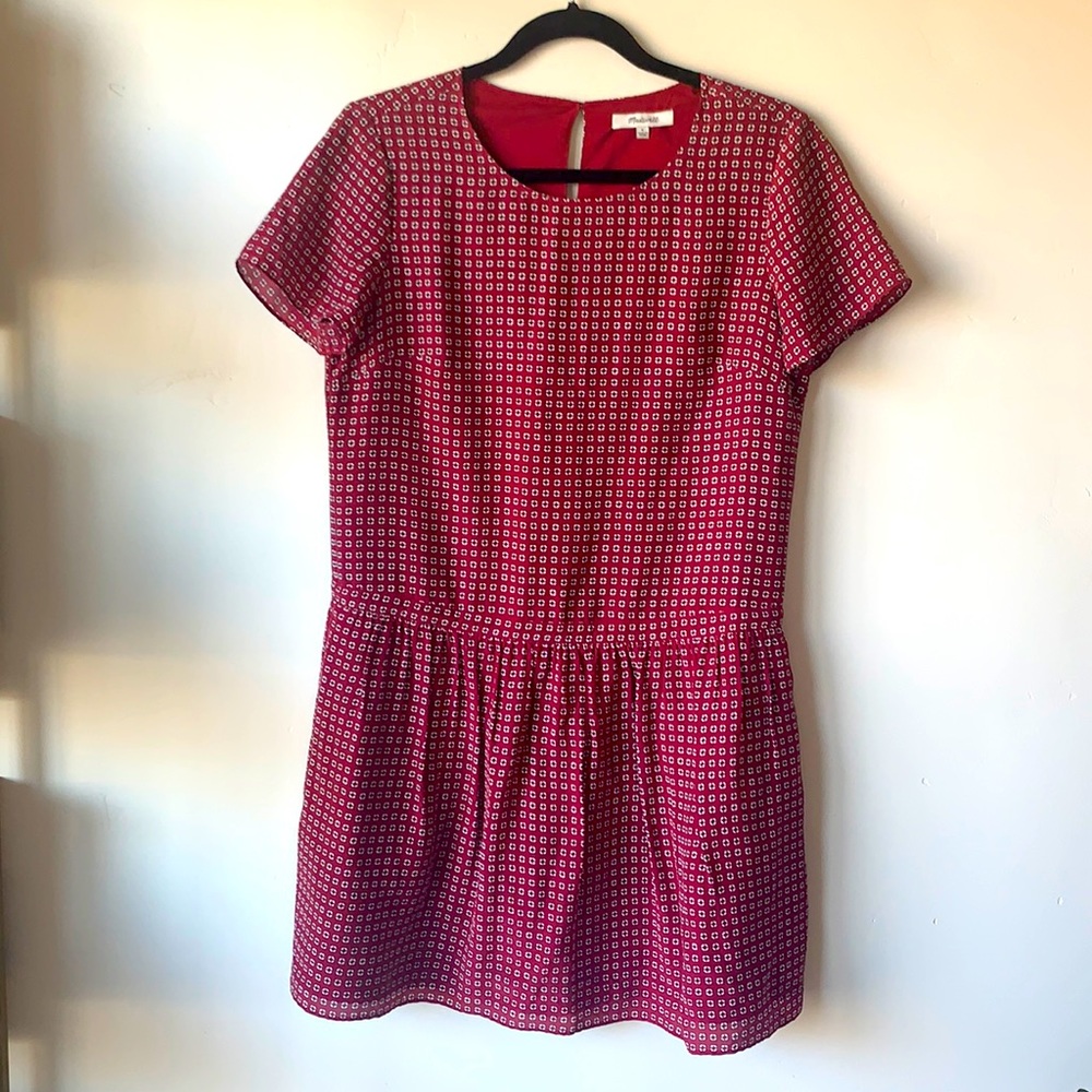 Madewell Patterned Mini Dress